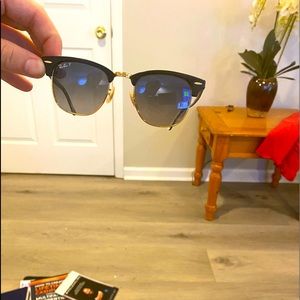 Lmtd Ed Polarized RayBan Clubmaster Sunglasses
